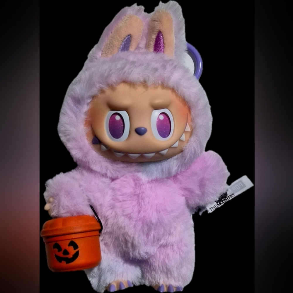 Labubu mcdonalds Halloween bucket trick or treat pail pumpkin accessory custom